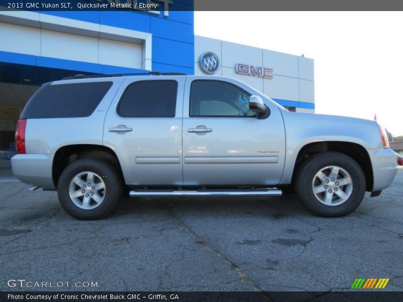 Quicksilver Metallic / Ebony 2013 GMC Yukon SLT