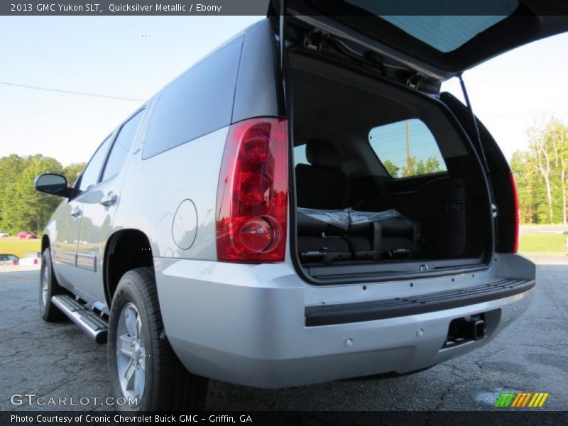 Quicksilver Metallic / Ebony 2013 GMC Yukon SLT