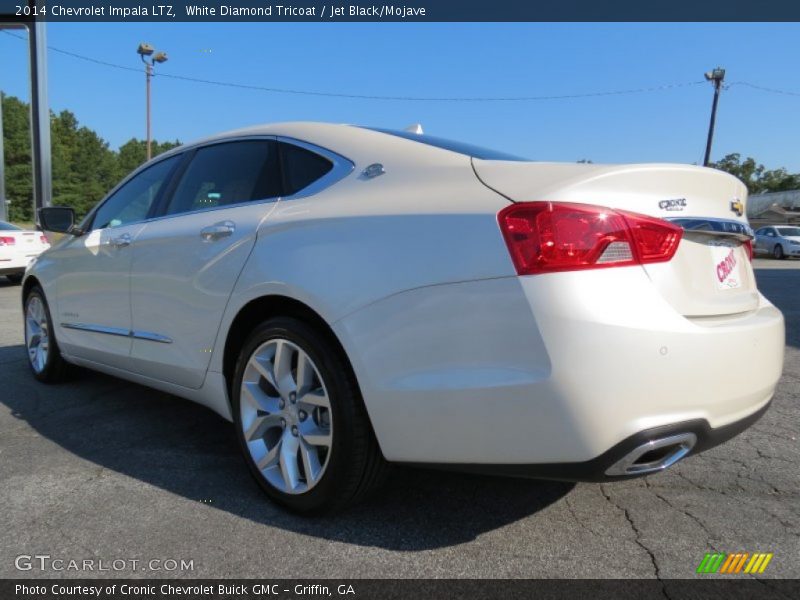 White Diamond Tricoat / Jet Black/Mojave 2014 Chevrolet Impala LTZ