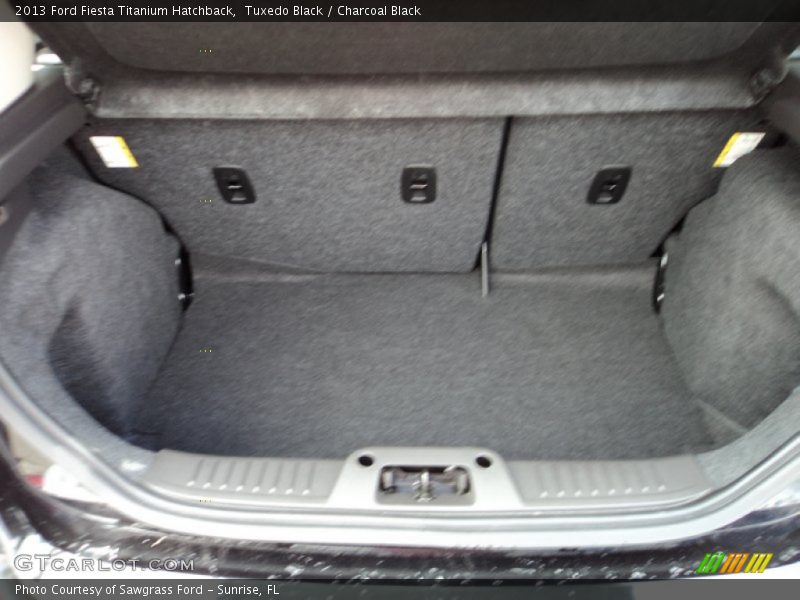 Tuxedo Black / Charcoal Black 2013 Ford Fiesta Titanium Hatchback