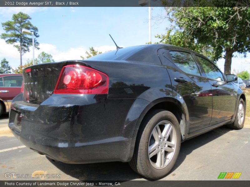 Black / Black 2012 Dodge Avenger SXT