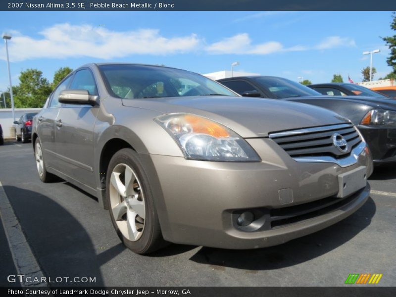 Pebble Beach Metallic / Blond 2007 Nissan Altima 3.5 SE