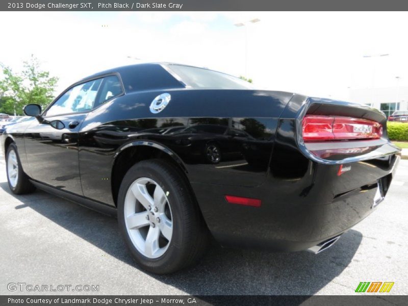 Pitch Black / Dark Slate Gray 2013 Dodge Challenger SXT