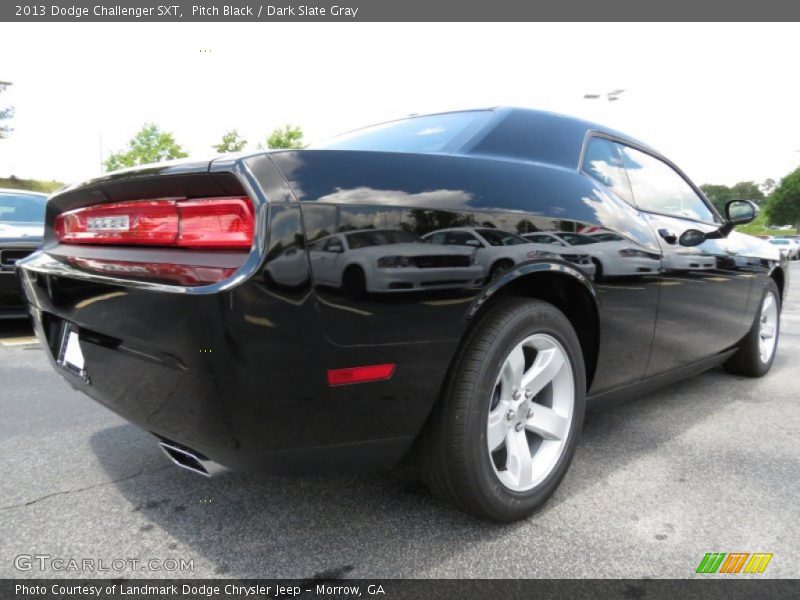 Pitch Black / Dark Slate Gray 2013 Dodge Challenger SXT