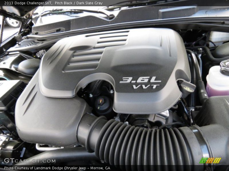 Pitch Black / Dark Slate Gray 2013 Dodge Challenger SXT