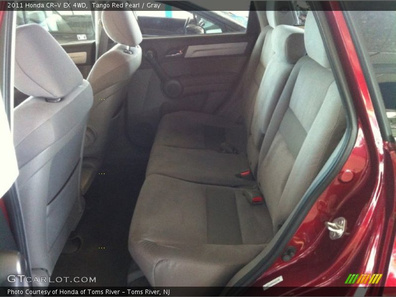 Tango Red Pearl / Gray 2011 Honda CR-V EX 4WD