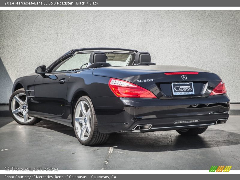 Black / Black 2014 Mercedes-Benz SL 550 Roadster