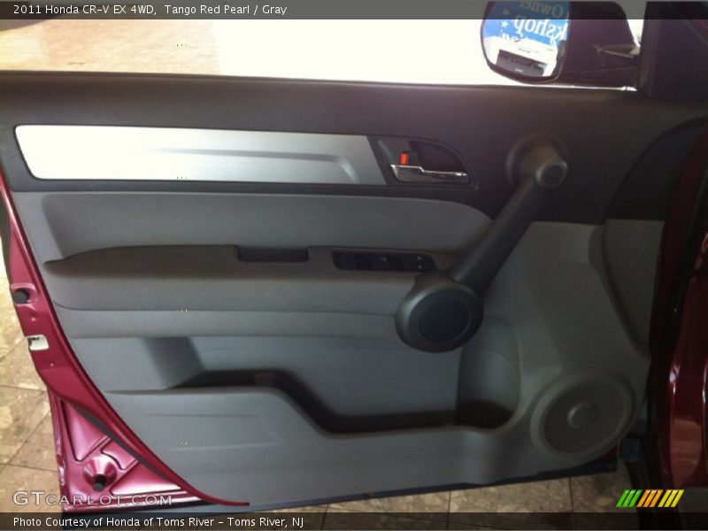 Tango Red Pearl / Gray 2011 Honda CR-V EX 4WD