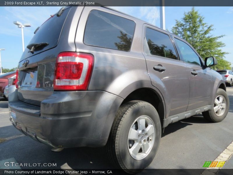Sterling Grey Metallic / Stone 2009 Ford Escape XLT