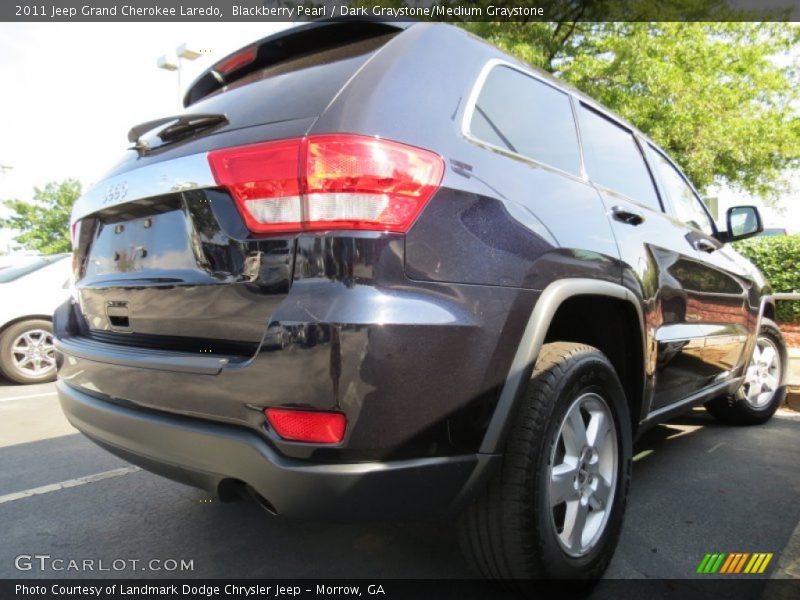 Blackberry Pearl / Dark Graystone/Medium Graystone 2011 Jeep Grand Cherokee Laredo