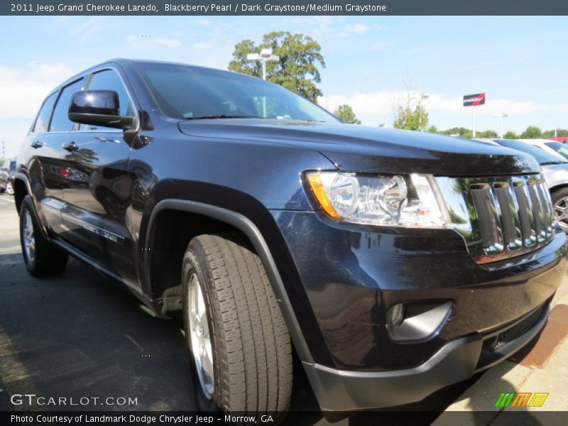 Blackberry Pearl / Dark Graystone/Medium Graystone 2011 Jeep Grand Cherokee Laredo