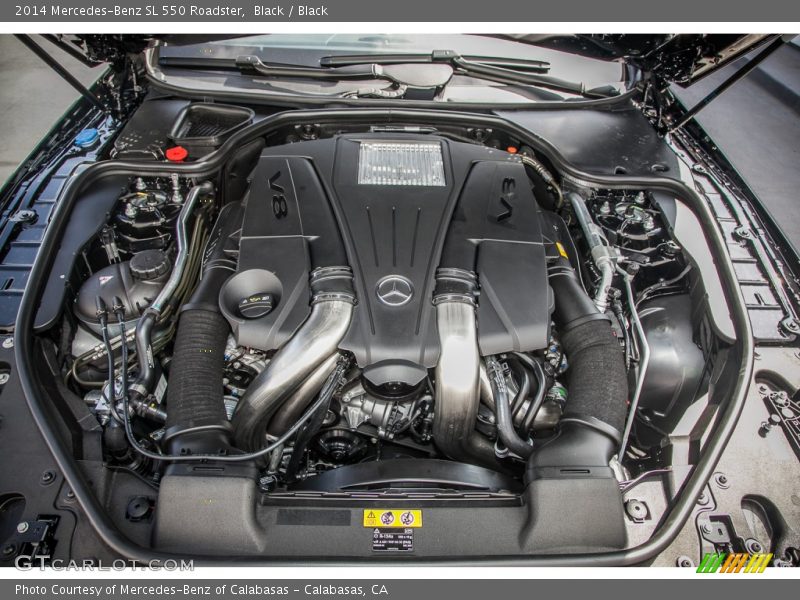 Black / Black 2014 Mercedes-Benz SL 550 Roadster