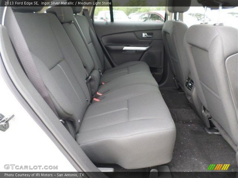 Ingot Silver Metallic / Medium Light Stone 2013 Ford Edge SE