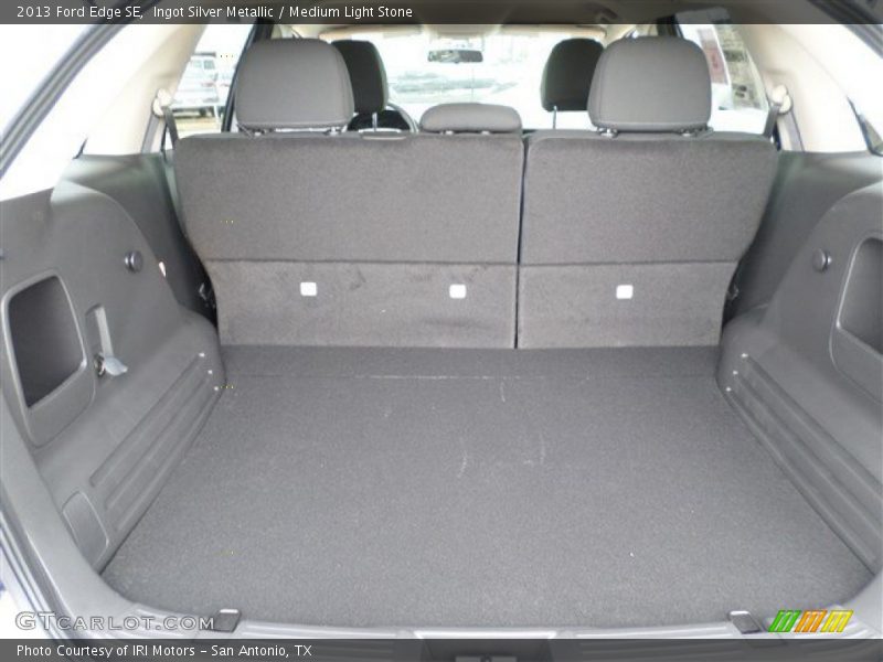 Ingot Silver Metallic / Medium Light Stone 2013 Ford Edge SE