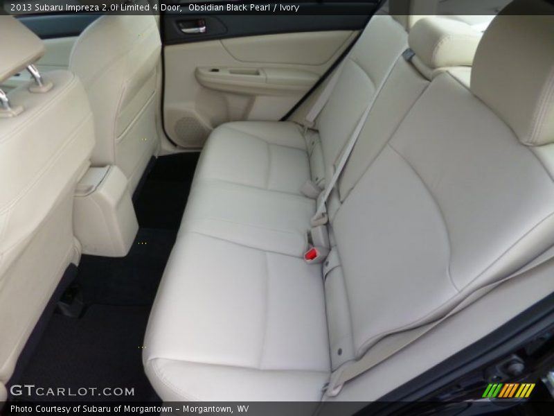 Obsidian Black Pearl / Ivory 2013 Subaru Impreza 2.0i Limited 4 Door