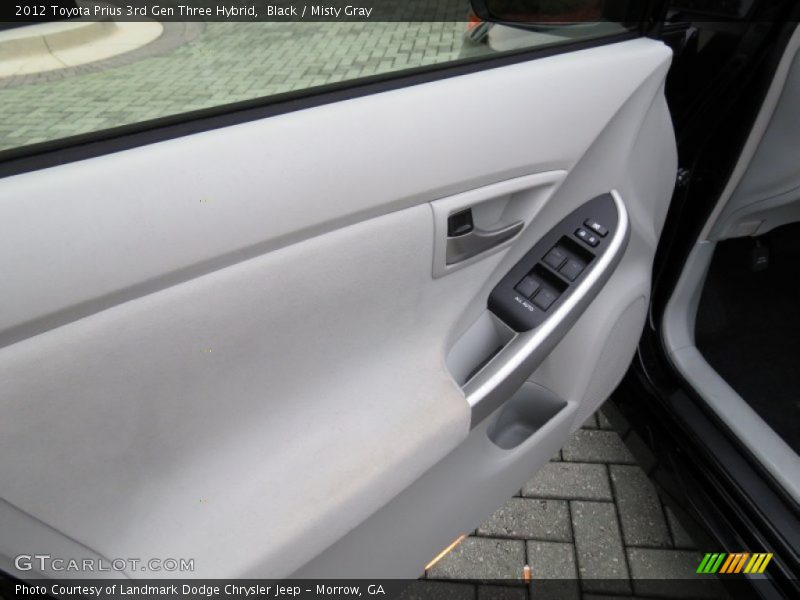 Black / Misty Gray 2012 Toyota Prius 3rd Gen Three Hybrid