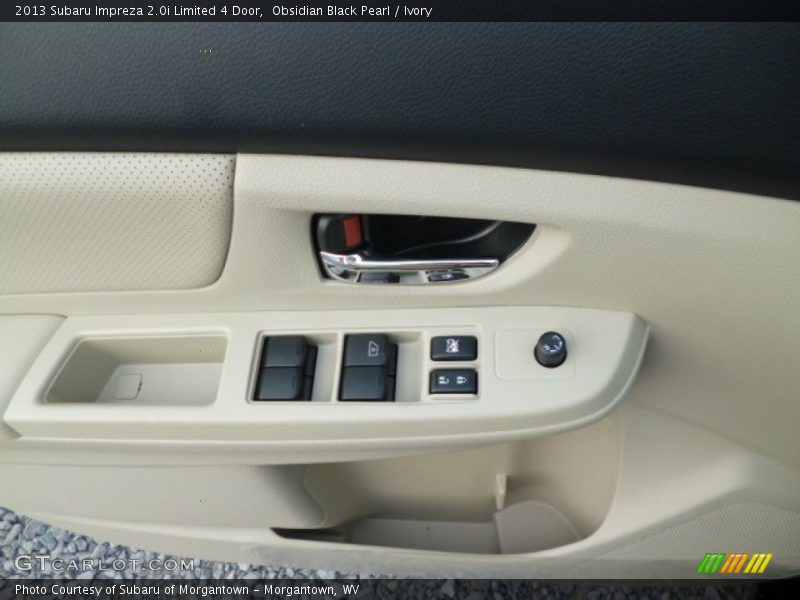 Obsidian Black Pearl / Ivory 2013 Subaru Impreza 2.0i Limited 4 Door