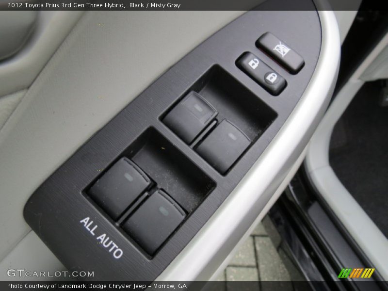 Black / Misty Gray 2012 Toyota Prius 3rd Gen Three Hybrid