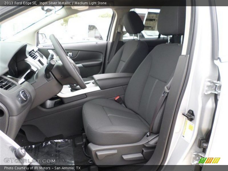 Ingot Silver Metallic / Medium Light Stone 2013 Ford Edge SE