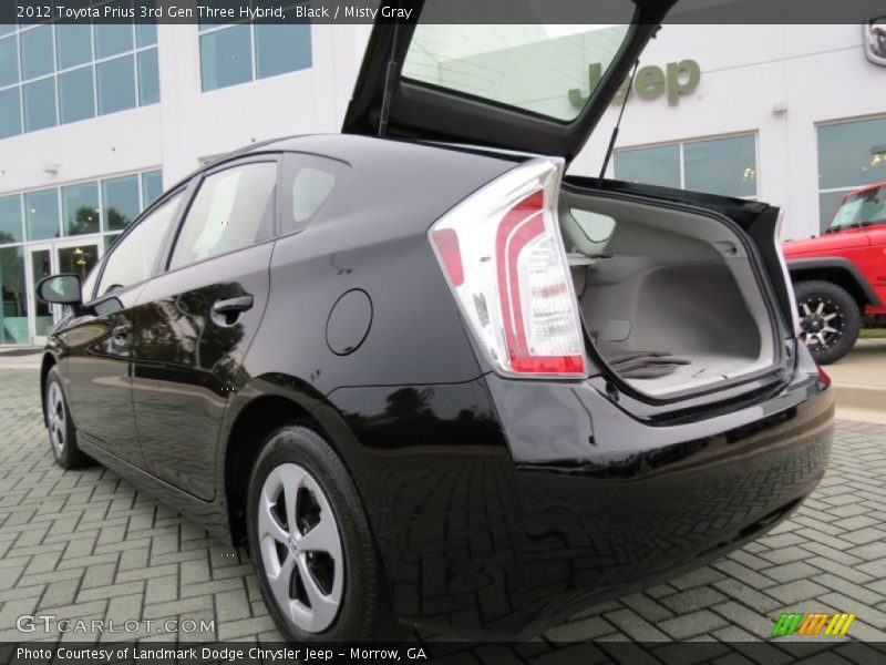 Black / Misty Gray 2012 Toyota Prius 3rd Gen Three Hybrid