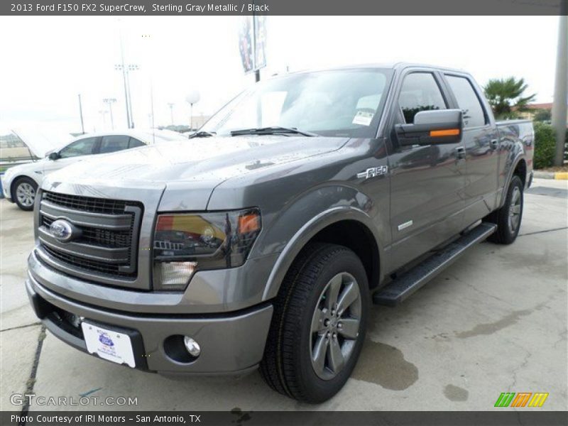 Sterling Gray Metallic / Black 2013 Ford F150 FX2 SuperCrew