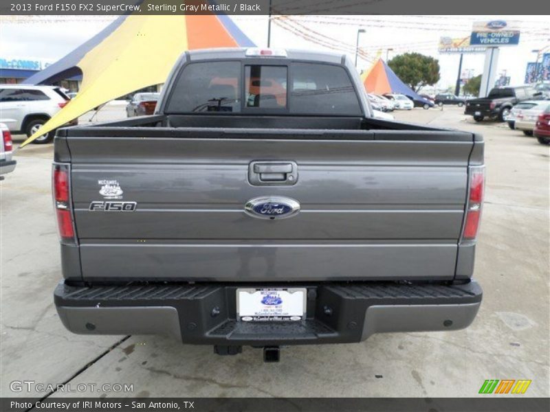 Sterling Gray Metallic / Black 2013 Ford F150 FX2 SuperCrew