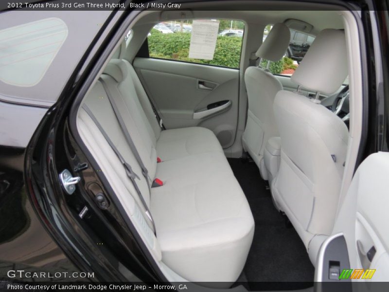 Black / Misty Gray 2012 Toyota Prius 3rd Gen Three Hybrid