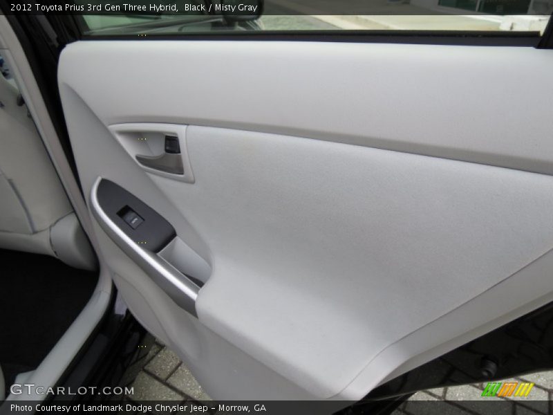 Black / Misty Gray 2012 Toyota Prius 3rd Gen Three Hybrid