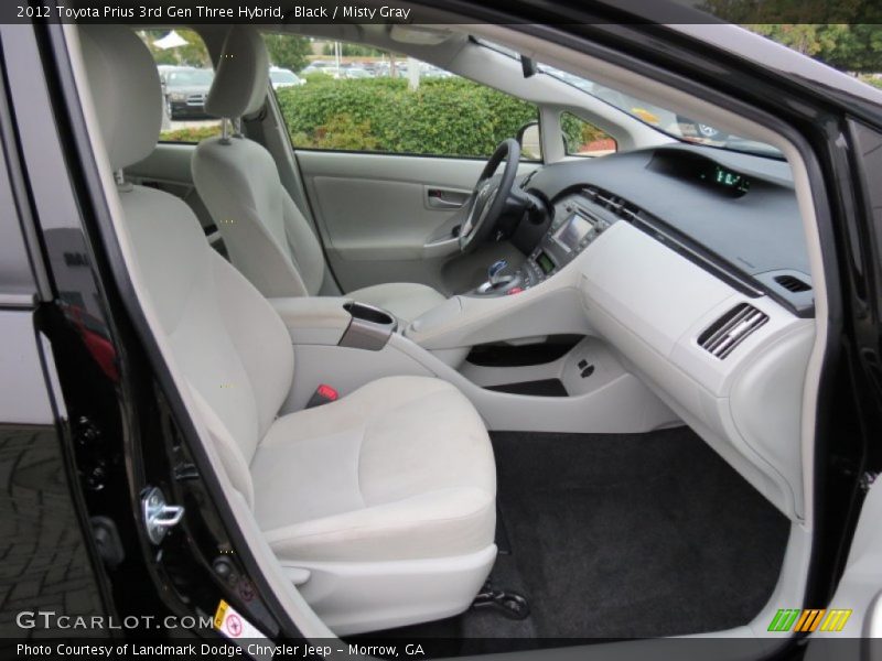 Black / Misty Gray 2012 Toyota Prius 3rd Gen Three Hybrid