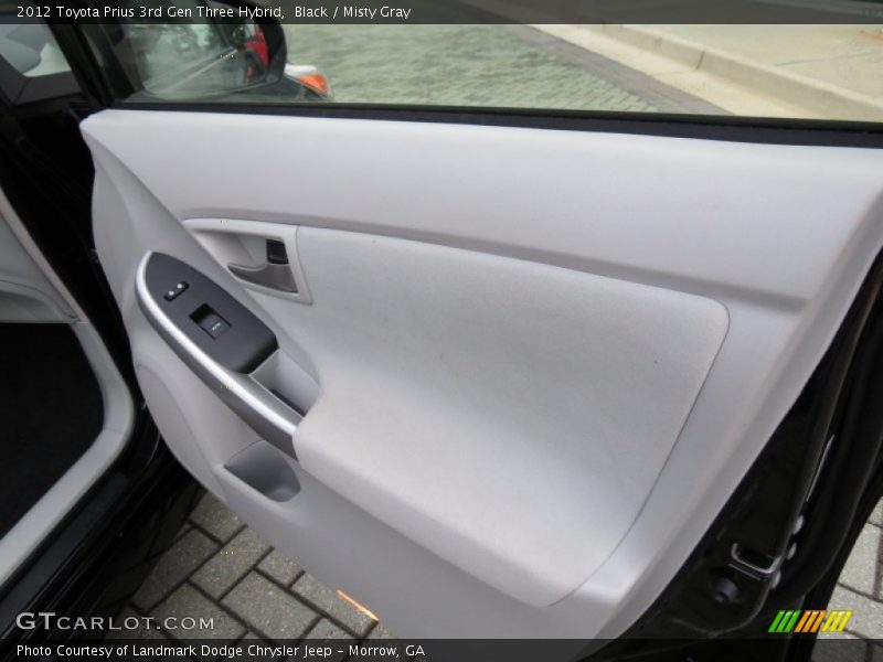 Black / Misty Gray 2012 Toyota Prius 3rd Gen Three Hybrid
