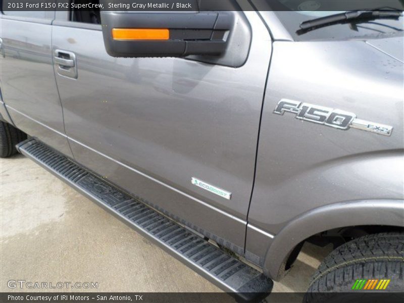 Sterling Gray Metallic / Black 2013 Ford F150 FX2 SuperCrew