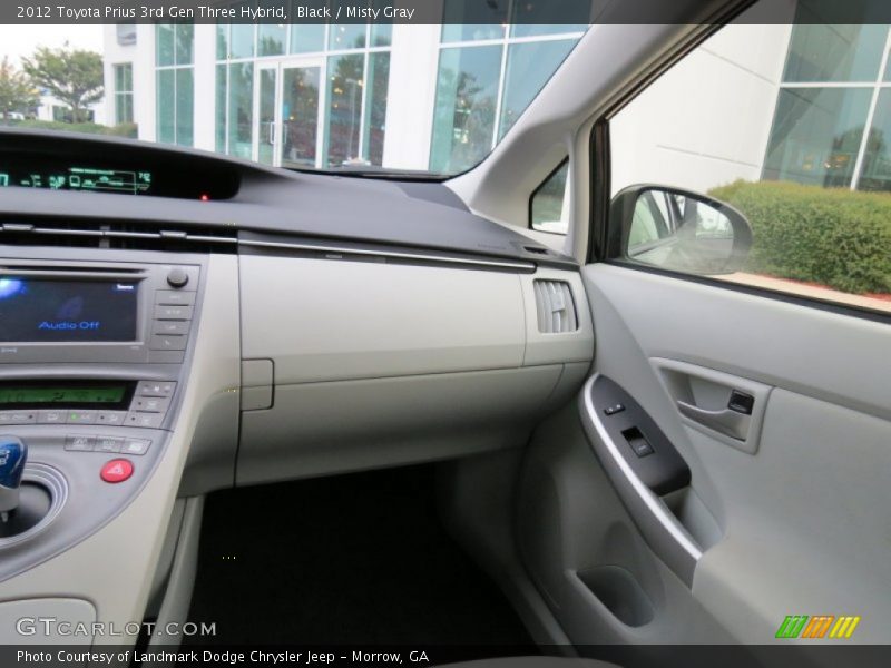 Black / Misty Gray 2012 Toyota Prius 3rd Gen Three Hybrid
