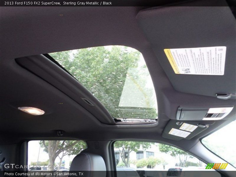 Sterling Gray Metallic / Black 2013 Ford F150 FX2 SuperCrew