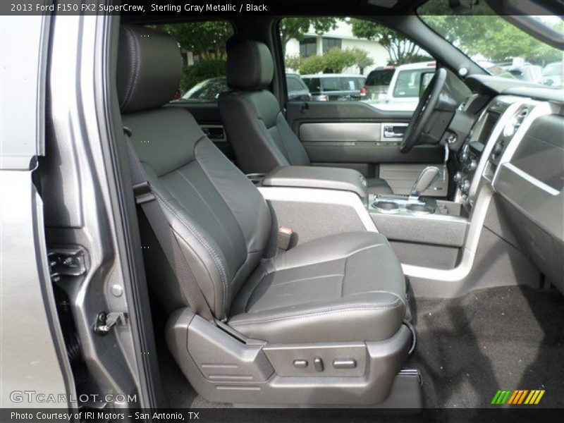 Sterling Gray Metallic / Black 2013 Ford F150 FX2 SuperCrew