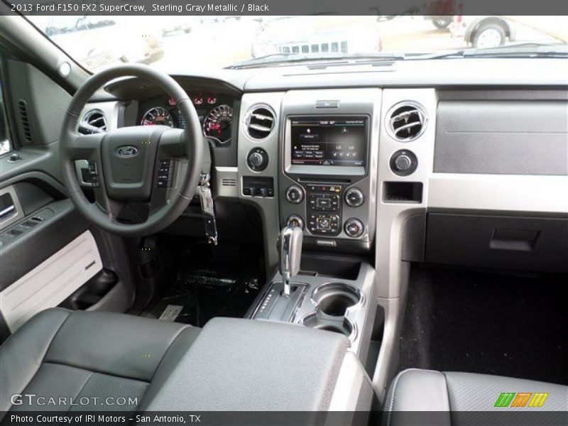 Sterling Gray Metallic / Black 2013 Ford F150 FX2 SuperCrew