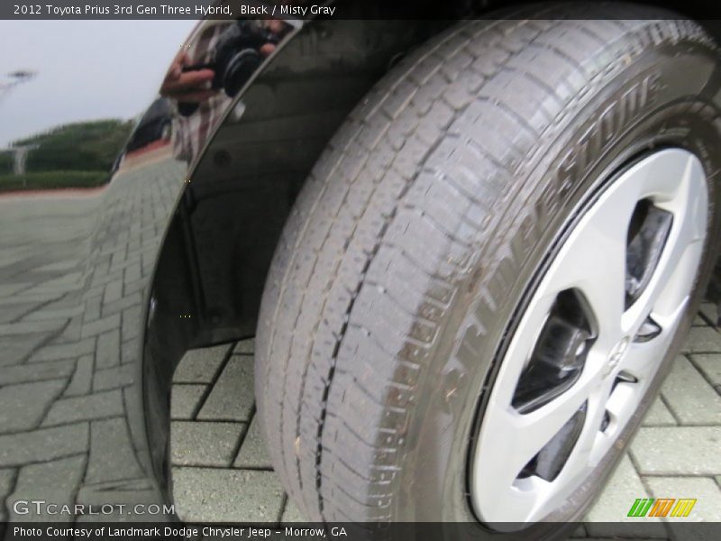 Black / Misty Gray 2012 Toyota Prius 3rd Gen Three Hybrid