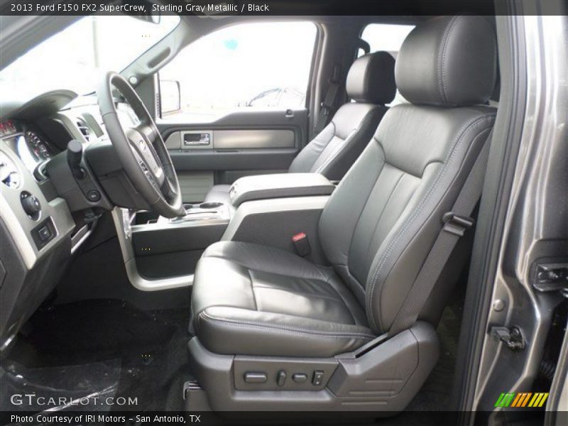 Sterling Gray Metallic / Black 2013 Ford F150 FX2 SuperCrew