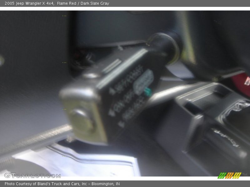 Flame Red / Dark Slate Gray 2005 Jeep Wrangler X 4x4