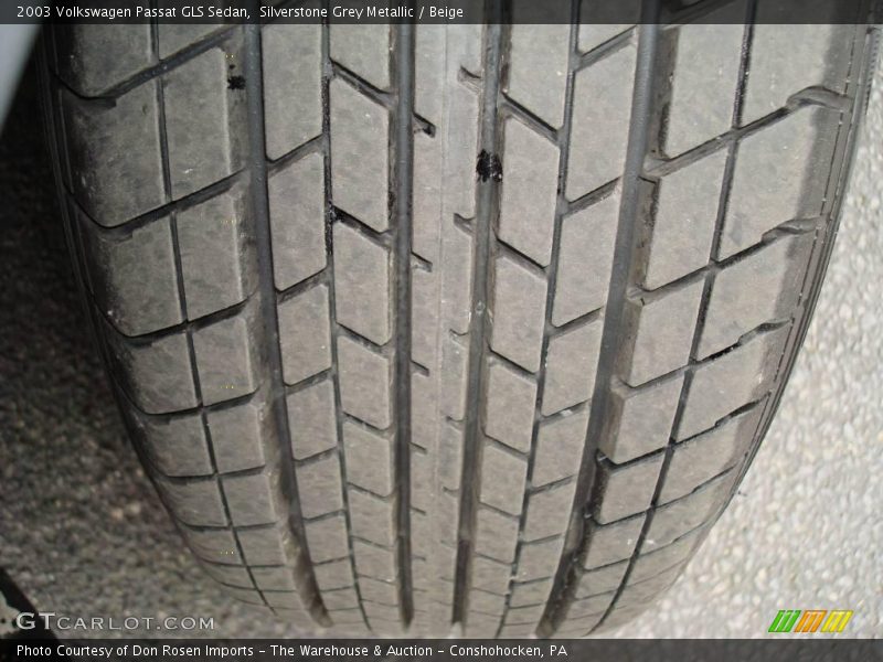 Silverstone Grey Metallic / Beige 2003 Volkswagen Passat GLS Sedan