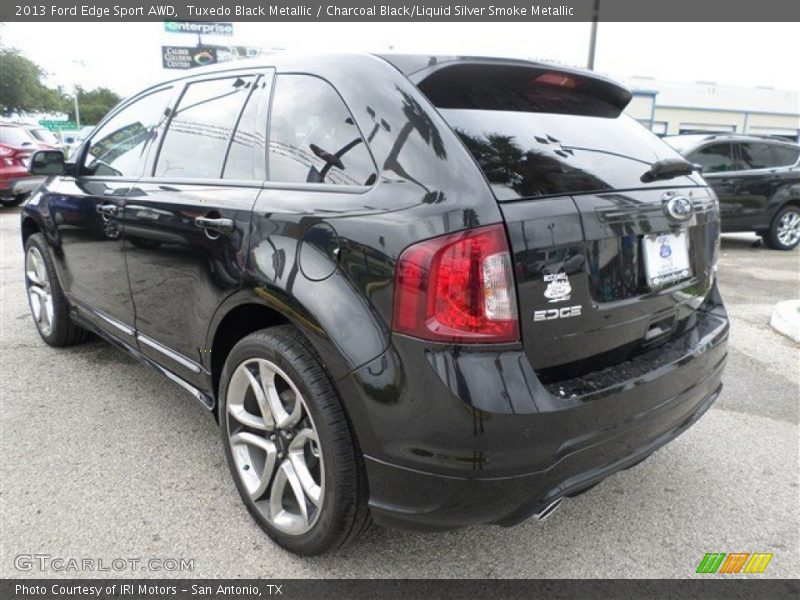 Tuxedo Black Metallic / Charcoal Black/Liquid Silver Smoke Metallic 2013 Ford Edge Sport AWD