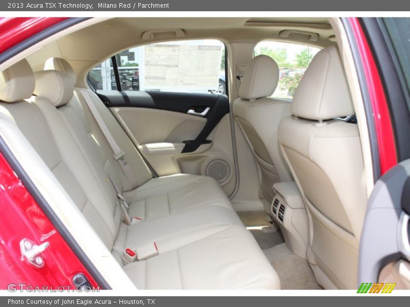 Milano Red / Parchment 2013 Acura TSX Technology
