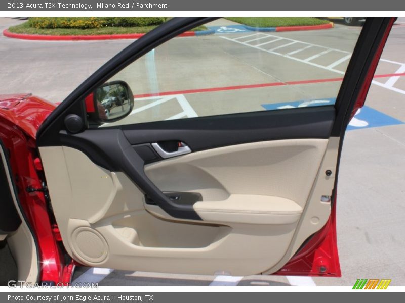 Milano Red / Parchment 2013 Acura TSX Technology