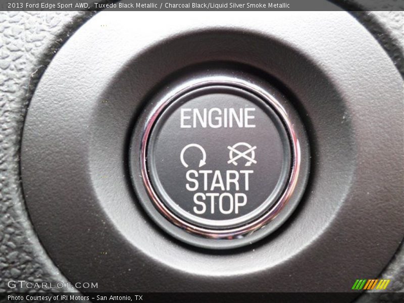 Tuxedo Black Metallic / Charcoal Black/Liquid Silver Smoke Metallic 2013 Ford Edge Sport AWD