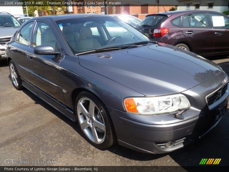 Titanium Gray Metallic / Gobi Sand R Metallic 2006 Volvo S60 R AWD