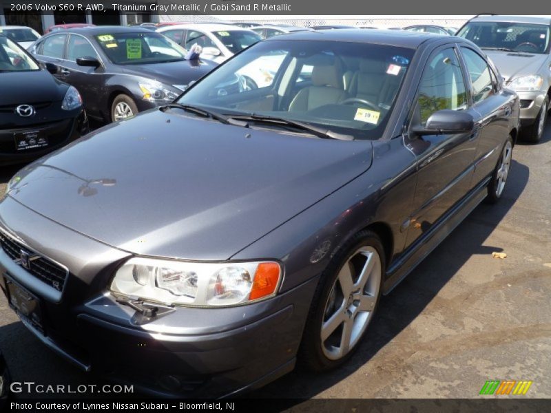 Titanium Gray Metallic / Gobi Sand R Metallic 2006 Volvo S60 R AWD