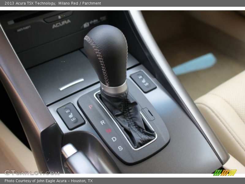 Milano Red / Parchment 2013 Acura TSX Technology