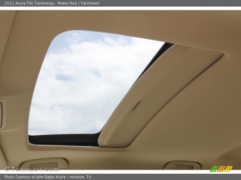 Milano Red / Parchment 2013 Acura TSX Technology