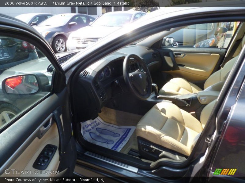 2006 S60 R AWD Gobi Sand R Metallic Interior