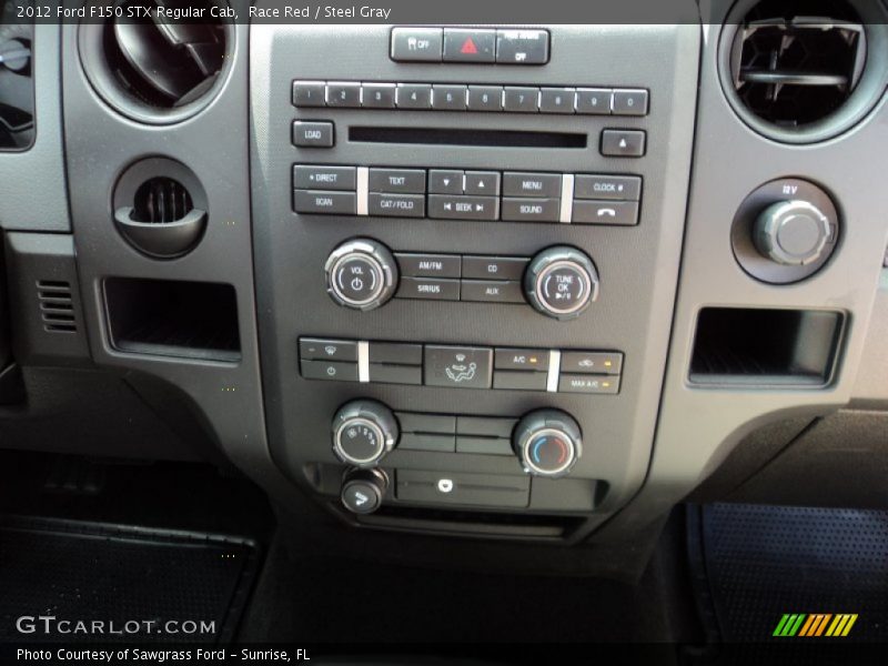 Race Red / Steel Gray 2012 Ford F150 STX Regular Cab