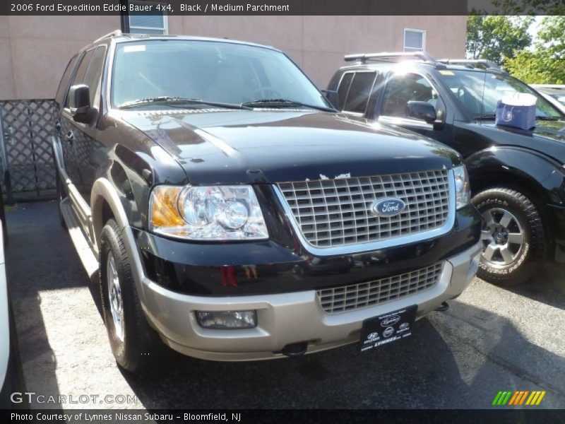 Black / Medium Parchment 2006 Ford Expedition Eddie Bauer 4x4